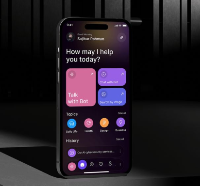 Chatbot Apps UI/UX Design
